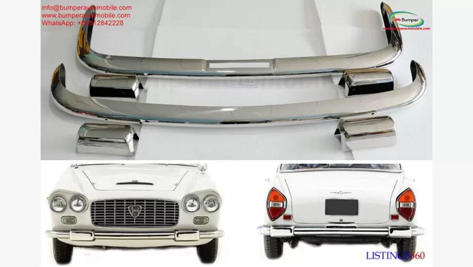 Z$2 Lancia Flaminia Touring GT and Convertible (1958-1967) bumpers