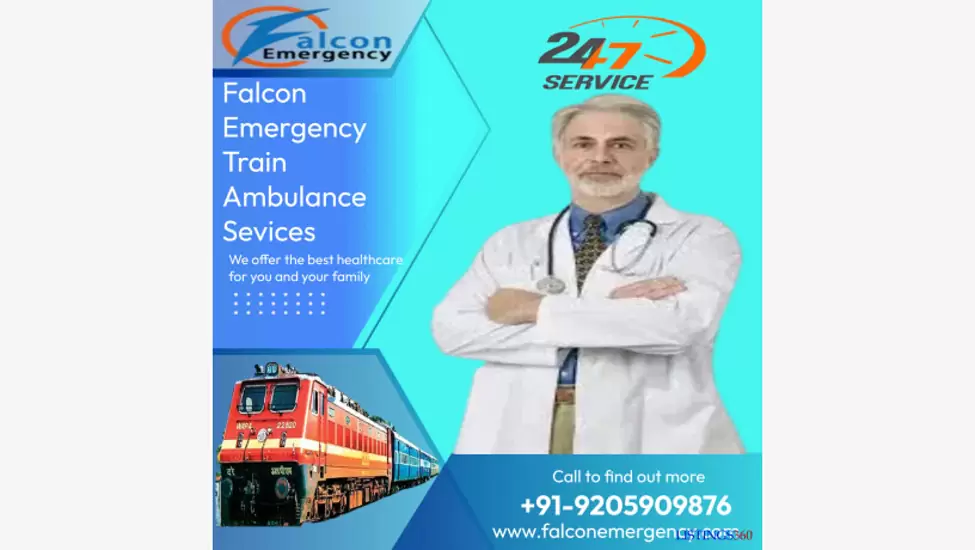 Z$90,000 Falcon Train Ambulance in Bangalore is Your Ultimate Solution for Shifting Patients