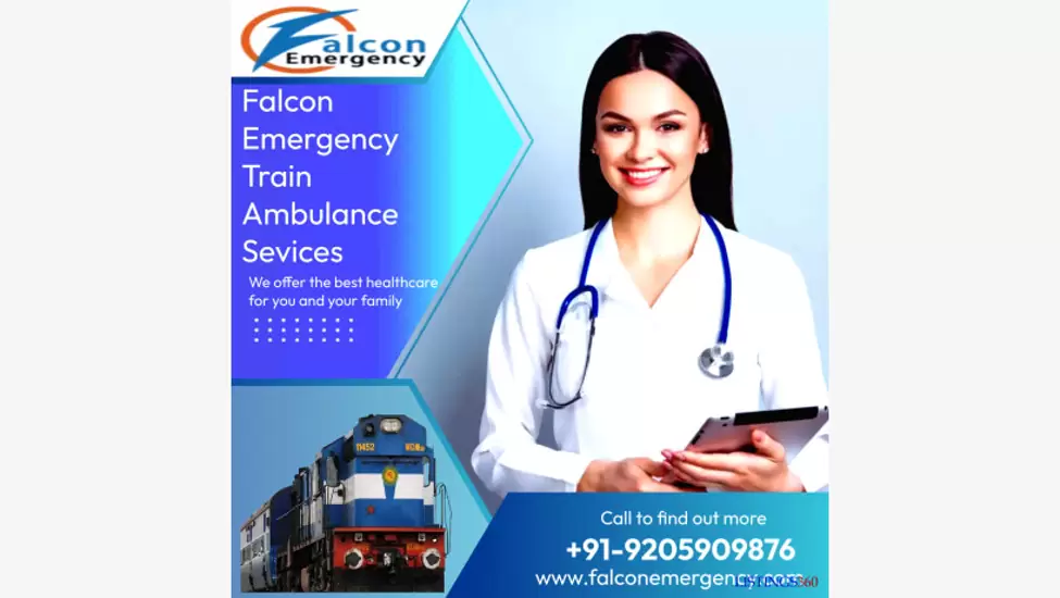 Z$90,000 Falcon Train Ambulance in Chennai is available at a Cost-Efficient Budget