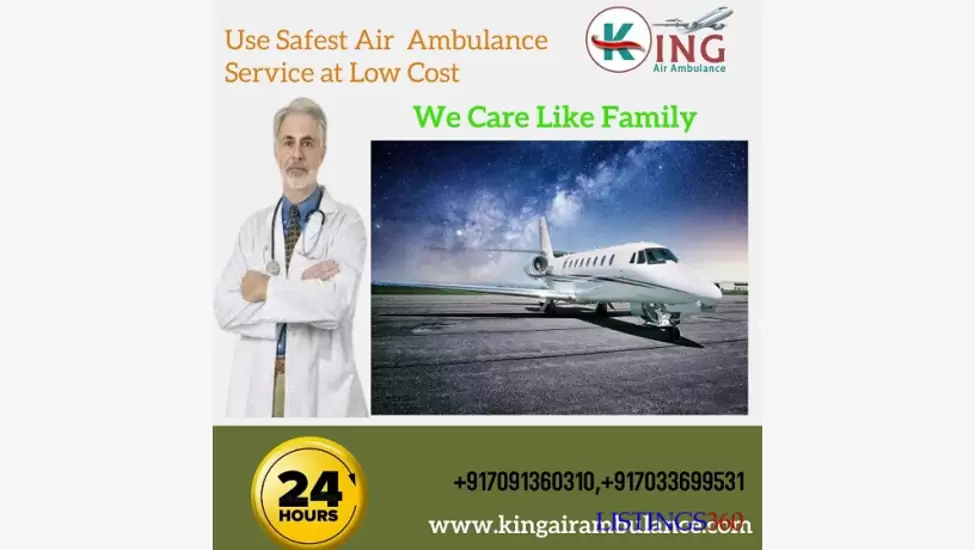 Z$350,000 A Resourceful Relocation Offered by King Air Ambulance Service in Delhi