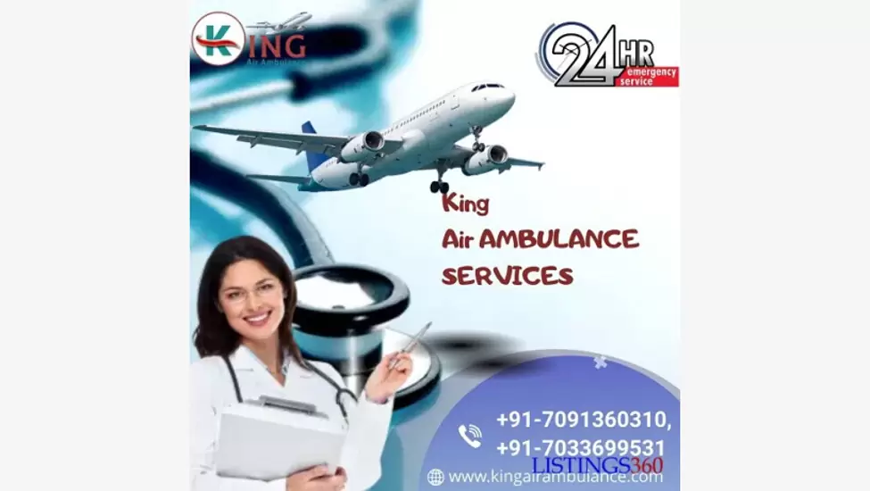 Book King Air Ambulance Service in Ranchi with Reliable Medical Support
