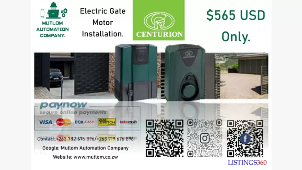 Z$455 Electric Gate in Harare,Zimbabwe